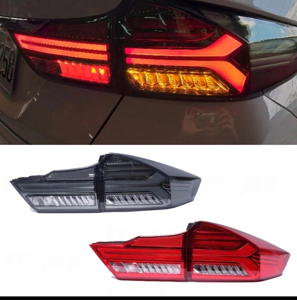 Honda City Led Smoked Tail Lamp Set