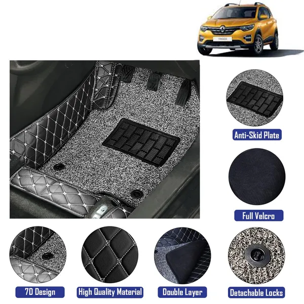 7D Floor Mats Suitable For Renault Triber