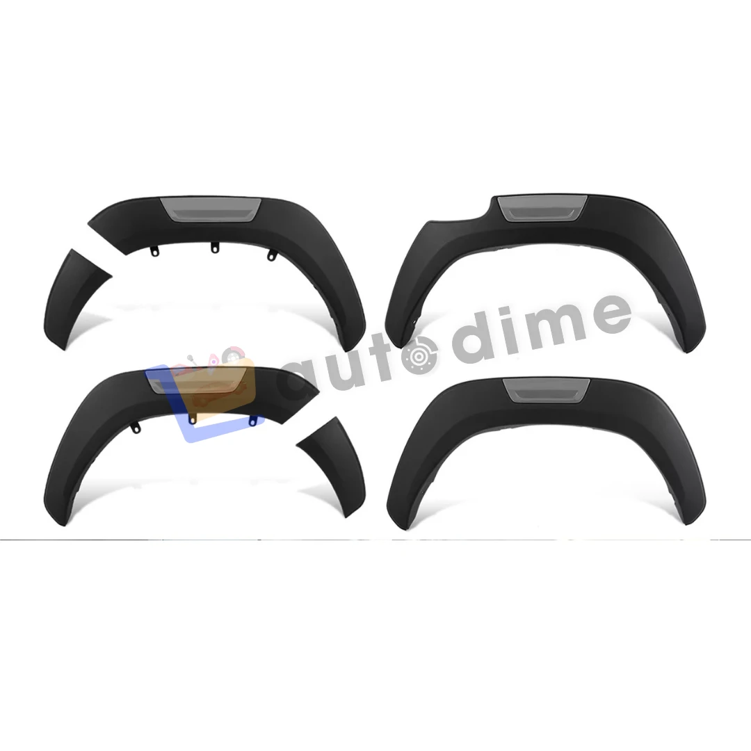 Toyota Hilux Sleek Model Fender Flares | Slimline Wheel Arch Extensions