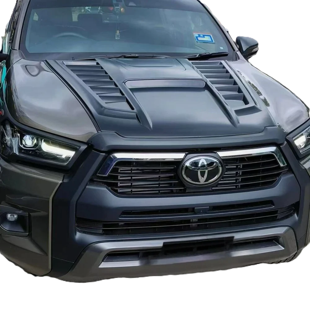 Toyota Hilux Bonnet Scoop / Hood Scoop | ABS | Black | Vehicle‑Specific Fit | Gloss/Matte Finish